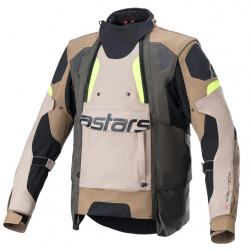 Μπουφάν μηχανής ALPINESTARS HALO DRYSTAR ΜΠΛΕ/ΠΟΡΤΟΚΑΛΙ