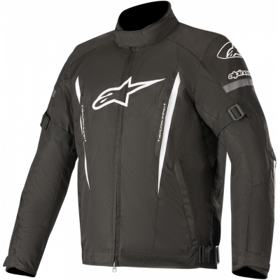 Μπουφάν μηχανής ALPINESTARS Gunner v2 Waterproof ΜΑΥΡΟ/ΑΣΠΡΟ
