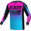 Μπλούζα motocross FXR CLUTCH MX23 BLACK SKY PINK