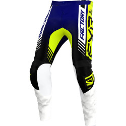 Παντελόνι μηχανής FXR CCLUTCH MX23 MIDNIGHT HI VIS WHITE