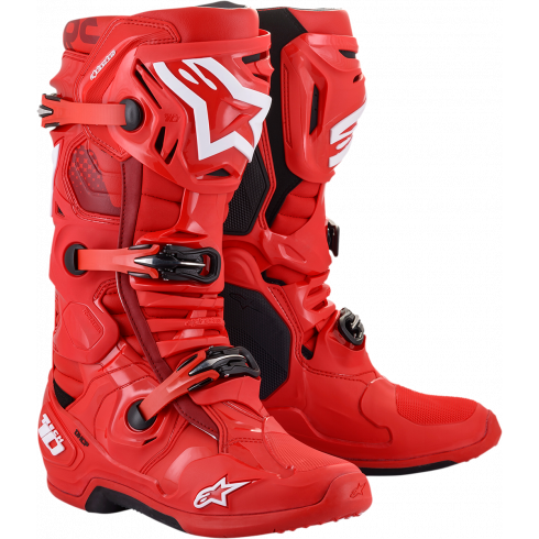 Μπότες μηχανής motocross ALPINESTARS TECH 10 ΚΟΚΚΙΝΟ Μπότες μηχανής motocross ALPINESTARS TECH 10 ΚΟΚΚΙΝΟ
