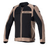 Μπουφάν μηχανής ALPINESTARS LUC V2 AIR ΜΑΥΡΟ/ΚΑΦΕ