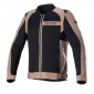 Μπουφάν μηχανής ALPINESTARS LUC V2 AIR ΜΑΥΡΟ/ΚΑΦΕ thumb