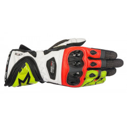 Γάντια μηχανής ALPINESTARS SUPERTECH BLACK/FLUO YELLOW/RED