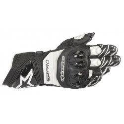 Γάντια μηχανής ALPINESTARS GP PRO R3 BLACK/WHITE Γάντια μηχανής ALPINESTARS GP PRO R3 BLACK/WHITE