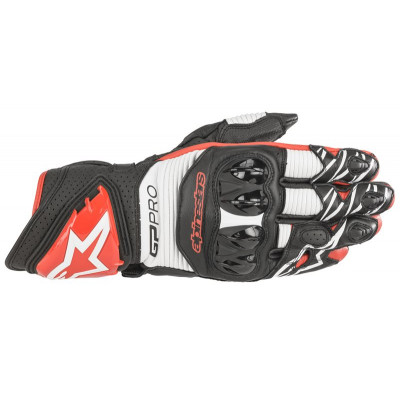 Γάντια μηχανής ALPINESTARS GP PRO R3 BLACK/RED/WHITE