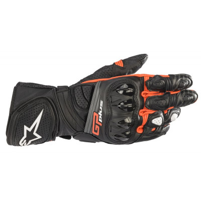 Γάντια μηχανής ALPINESTARS GP PLUS R V2 BLACK/FLUO RED