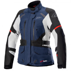 Γυναικείο μπουφάν μηχανής ALPINESTARS STELLA ANDES V3 DRYSTAR BLACK/NAVY BLUE