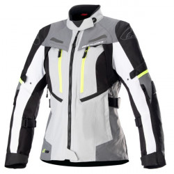Γυναικείο μπουφάν μηχανής ALPINESTARS STELLA BOGOTA' PRO DRYSTAR GREY/FLUO YELLOW