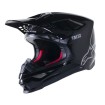 Κράνος motocross ALPINESTARS SM10 SOLID BLACK CARBON thumb