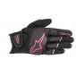 Γυναικεία γάντια μηχανής ALPINESTARS STELLA ATOM BLACK/PINK thumb