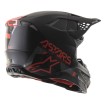 Κράνος motocross ALPINESTARS SM8 Echo BLACK/FLUO GREY/RED thumb