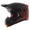 Κράνος motocross ALPINESTARS SM8 Echo BLACK/FLUO GREY/RED thumb