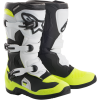 Παιδικές μπότες motocross Alpinestars TECH Tech 3S BLACK/WHITE/YELLOW