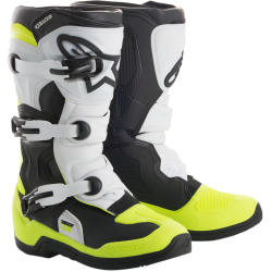 Παιδικές μπότες motocross Alpinestars TECH Tech 3S BLACK/WHITE/YELLOW