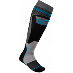 Ισοθερμικές κάλτσες ALPINESTARS MX PLUS1 BLACK/CYAN Ισοθερμικές κάλτσες ALPINESTARS MX PLUS1 BLACK/CYAN
