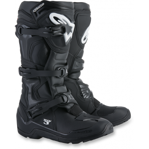 Μπότες μηχανής motocross ALPINESTARS Tech 3 BLACK Μπότες μηχανής motocross ALPINESTARS Tech 3 BLACK