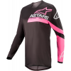 Γυναικεία μπλούζα motocross ALPINESTARS Stella Fluid Chase S21 BLACK/PINK