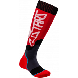 Παιδικές κάλτσες ALPINESTARS YTH MX PLUS2 RED/WHITE