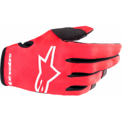 Παιδικά γάντια μηχανής ALPINESTARS RADAR RED/WHITE