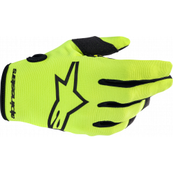 Παιδικά γάντια μηχανής ALPINESTARS RADAR YELLOW/BLACK
