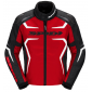 Μπουφάν μηχανής SPIDI RACE-EVO H2OUT Black/Red/White thumb