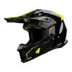 Κράνος μηχανής UFO INTREPID BLACK/NEON YELLOW thumb