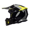 Κράνος μηχανής UFO INTREPID BLACK/NEON YELLOW thumb