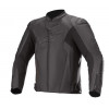 Δερμάτινο μπουφάν μηχανής ALPINESTARS FASTER V2 AIRFLOW ΜΑΥΡΟ/ΜΑΥΡΟ
