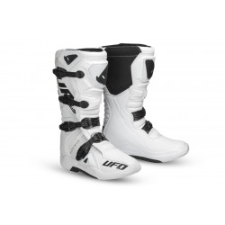 Μπότες μηχανής motocross UFO ELEKTRON ΑΣΠΡΟ