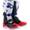 Μπότες motocross ALPINESTARS TECH 3 WHITE/RED/BLUE thumb