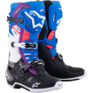 Μπότες motocross ALPINESTARS Tech 10 Supervented Black/White/Blue thumb