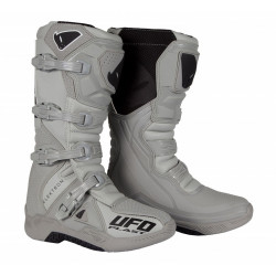 Μπότες μηχανής motocross UFO ELEKTRON ΜΑΥΡΟ/ΓΚΡΙ