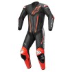 Δερματινη στολή αναβάτη ALPINESTARS FUSION LEATHER BLACK/FLUO RED thumb