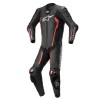 Δερματινη στολή αναβάτη ALPINESTARS Coveralls MISSILE V2 BLACK/FLUO RED
