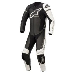Δερμάτινη στολή μηχανής ALPINESTARS GP FORCE V2 ΜΑΥΡΟ/ΑΣΠΡΟ