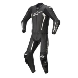 Δερματινη στολή αναβάτη ALPINESTARS Coveralls MISSILE V2 ΜΑΥΡΟ/ΑΣΠΡΟ
