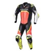 Δερμάτινη στολή μηχανής ALPINESTARS GP TECH V4 ΜΑΥΡΟ/ΚΟΚΚΙΝΟ/ΚΙΤΡΙΝΟ