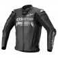 Δερμάτινο μπουφάν μηχανής ALPINESTARS MISSILE V2 IGNITION ΜΑΥΡΟ thumb