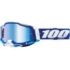 Μάσκα μηχανής motocross 100% RACECRAFT2 BLUE-MIRROR BLUE