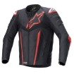 Δερμάτινο μπουφάν μηχανής ALPINESTARS FUSION BLACK/FLUO RED thumb
