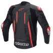 Δερμάτινο μπουφάν μηχανής ALPINESTARS FUSION BLACK/FLUO RED thumb