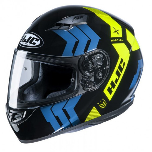 Κράνος μηχανής HJC CS-15 MARTIAL BLUE NEON