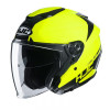 Κράνος μηχανής HJC i30 BARAS NEON YELLOW JET-OPEN FACE