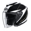 Κράνος μηχανής HJC i30 SLIGHT BLACK WHITE JET-OPEN FACE