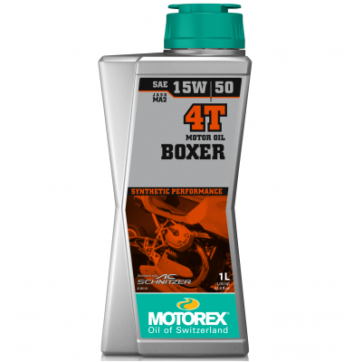 Λάδι μηχανής MOTOREX BOXER 4T SAE 15W/50 - 1 λίτρο
