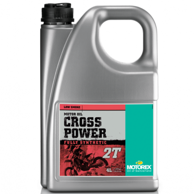 Λάδι μηχανής MOTOREX CROSS POWER 2T - 4 λίτρα