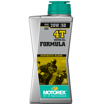 Λάδι μηχανής MOTOREX FORMULA 4T SAE 20W/50 HD MA2 - 1 λίτρο