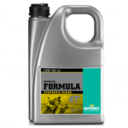 Λάδι μηχανής MOTOREX FORMULA 4T SAE 15W/50 MA2 - 4 λίτρα