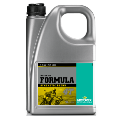 Λάδι μηχανής MOTOREX FORMULA 4T SAE 15W/50 MA2 - 4 λίτρα